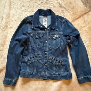 Womens Carhartt jean jacket